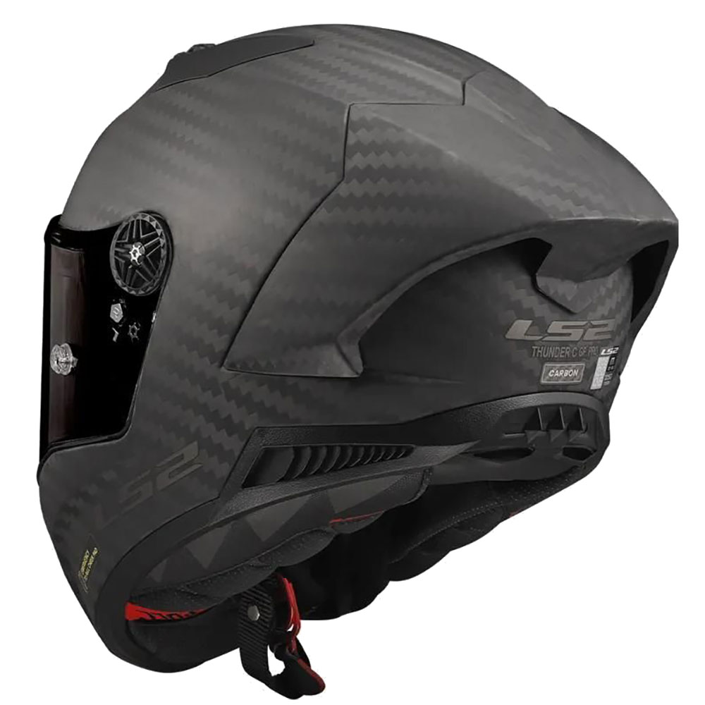 LS2 FF805 THUNDER GP PRO FIM CARBON, MOTO ĶIVERE, melna matēta LS2 FF805 THUNDER GP PRO FIM CARBON, MOTO ĶIVERE, melna matēta - Image 2