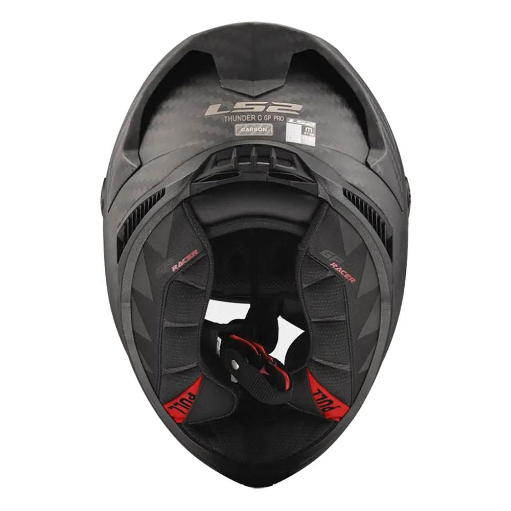 LS2 FF805 THUNDER GP PRO FIM CARBON, MOTO ĶIVERE, melna matēta LS2 FF805 THUNDER GP PRO FIM CARBON, MOTO ĶIVERE, melna matēta - Image 5