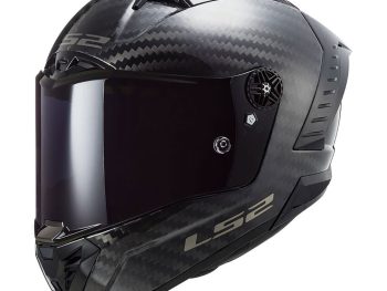 LS2 FF805 THUNDER CARBON SOLID, MOTO ĶIVERE, spīdīga