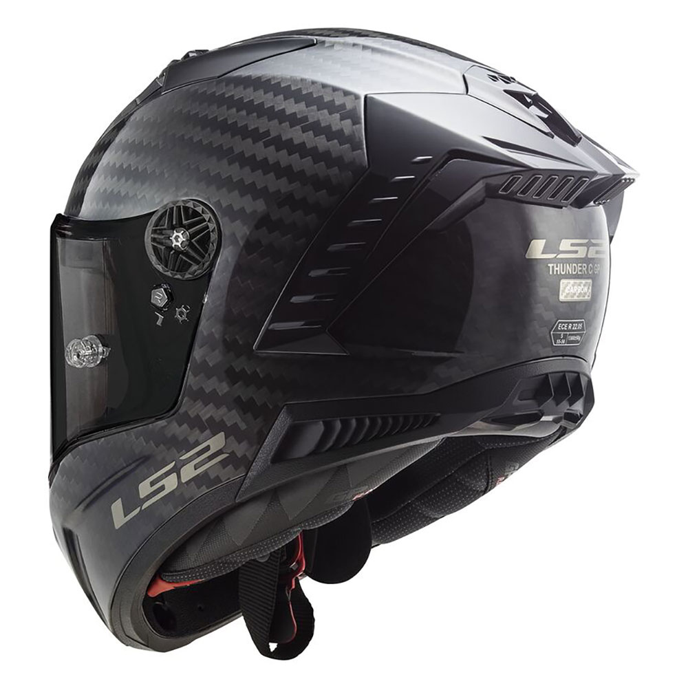 LS2 FF805 THUNDER CARBON SOLID, MOTO ĶIVERE, spīdīga LS2 FF805 THUNDER CARBON SOLID, MOTO ĶIVERE, spīdīga - Image 5