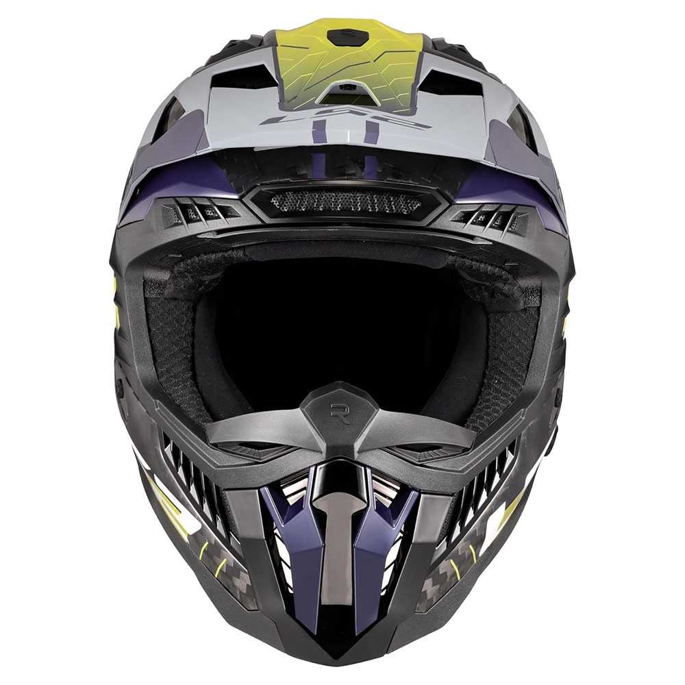 LS2 MX703 C X-FORCE GALUO, MOTO ĶIVERE, pelēka dzeltena LS2 MX703 C X-FORCE GALUO, MOTO ĶIVERE, pelēka dzeltena - Image 4