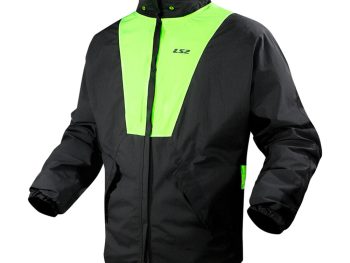 LS2 X-Rain jaka unisex - melna, dzeltena