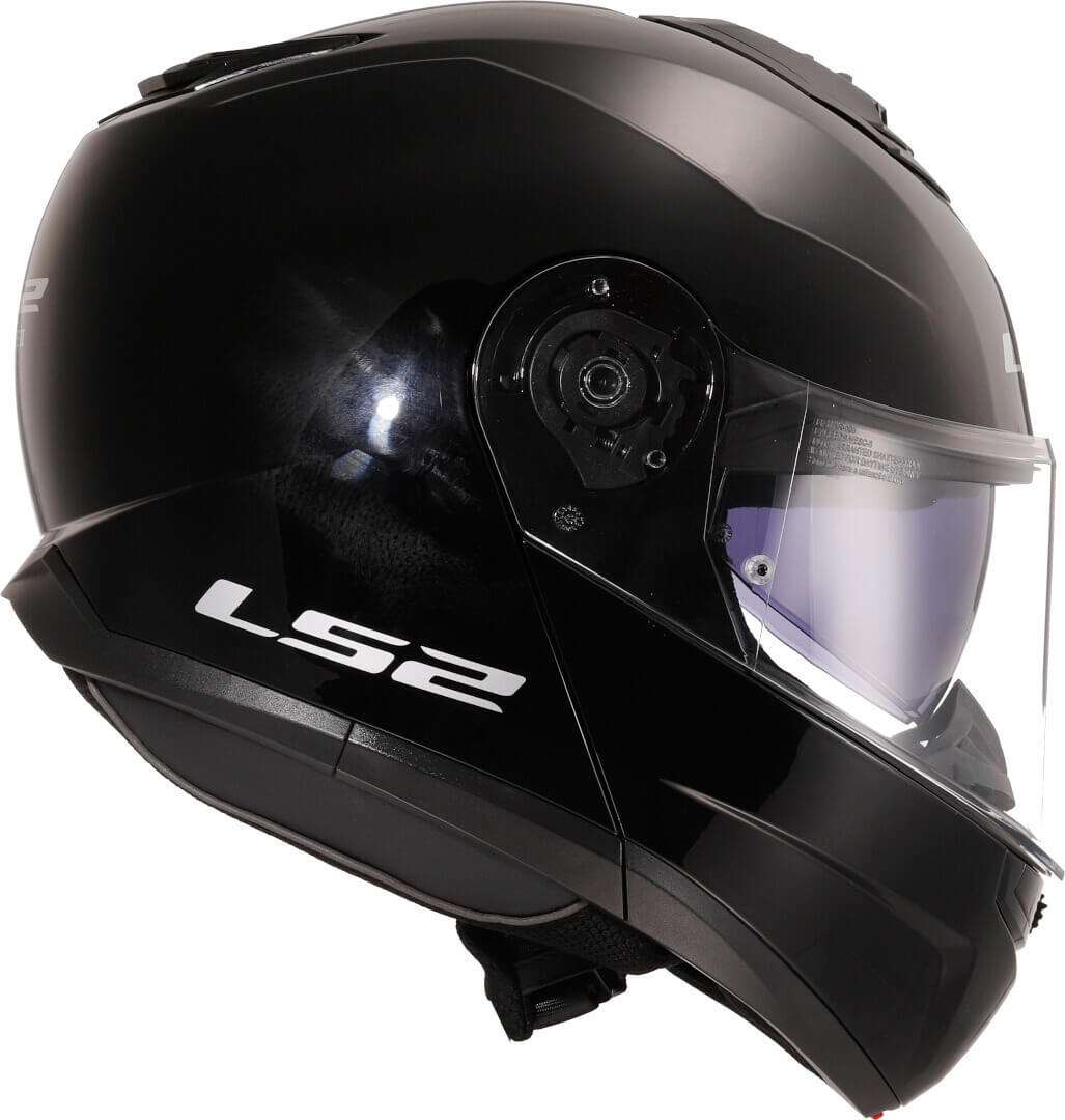 LS2 FF908 STROBE II SOLID, MOTO ĶIVERE, melna matēta LS2 FF908 STROBE II SOLID, MOTO ĶIVERE, melna matēta - Image 4