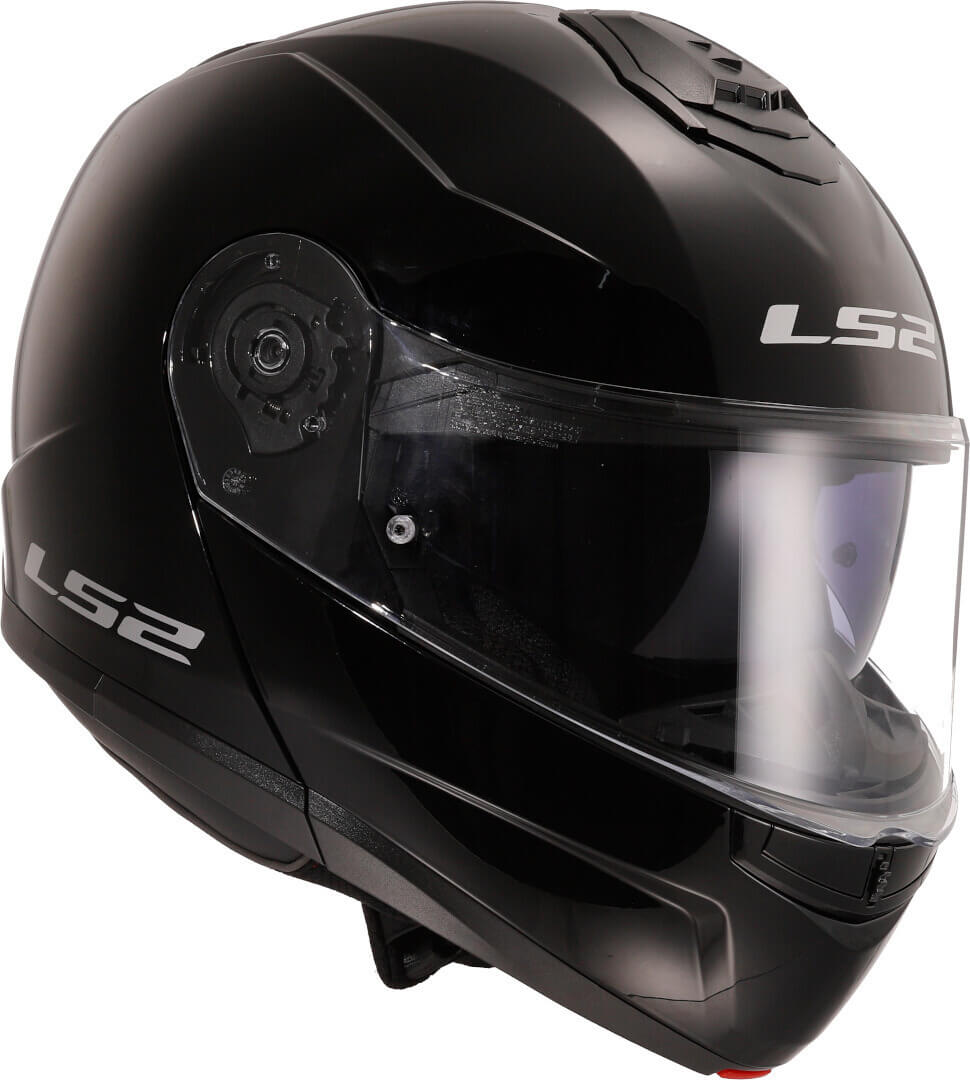 LS2 FF908 STROBE II SOLID, MOTO ĶIVERE, melna matēta LS2 FF908 STROBE II SOLID, MOTO ĶIVERE, melna matēta - Image 2