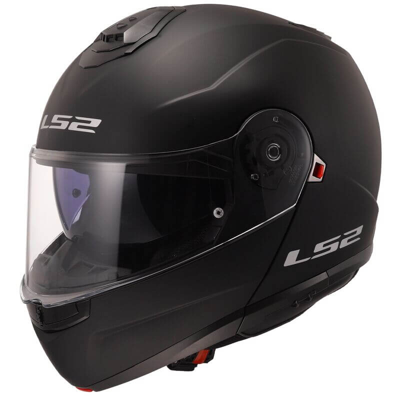 LS2 FF908 STROBE II SOLID, MOTO ĶIVERE, melna matēta LS2 FF908 STROBE II SOLID, MOTO ĶIVERE, melna matēta