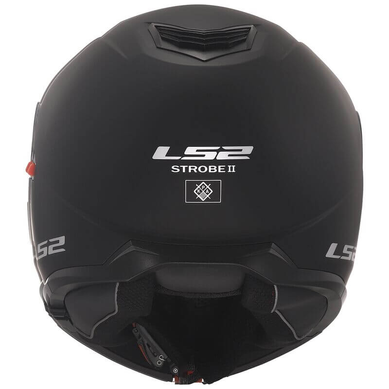 LS2 FF908 STROBE II SOLID, MOTO ĶIVERE, melna matēta LS2 FF908 STROBE II SOLID, MOTO ĶIVERE, melna matēta - Image 8