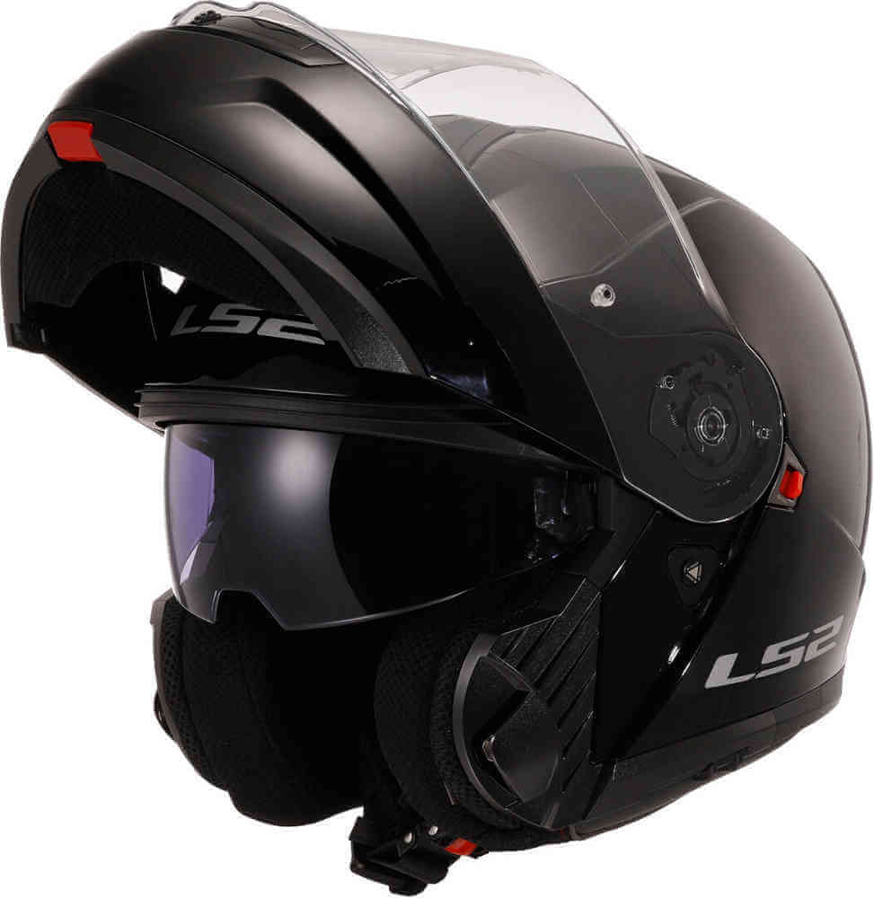 LS2 FF908 STROBE II SOLID, MOTO ĶIVERE, melna matēta LS2 FF908 STROBE II SOLID, MOTO ĶIVERE, melna matēta - Image 9