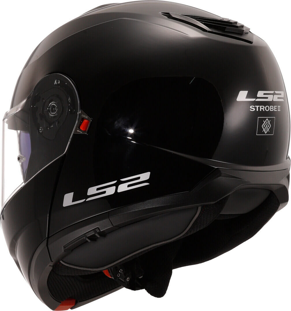 LS2 FF908 STROBE II SOLID, MOTO ĶIVERE, melna matēta LS2 FF908 STROBE II SOLID, MOTO ĶIVERE, melna matēta - Image 10