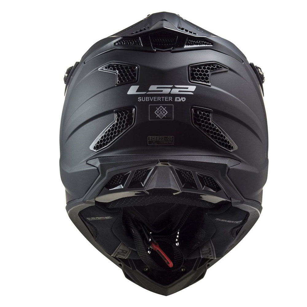 LS2 MX700 SUBVERTER EVO II NOIR, MOTO ĶIVERE, melna LS2 MX700 SUBVERTER EVO II NOIR, MOTO ĶIVERE, melna - Image 4