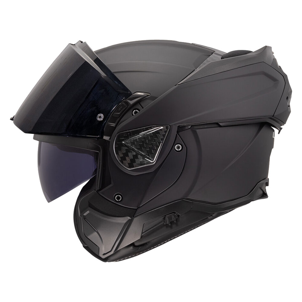 LS2 FF910 ADVANT II SOLID, MOTO ĶIVERE, melna matēta LS2 FF910 ADVANT II SOLID, MOTO ĶIVERE, melna matēta - Image 3