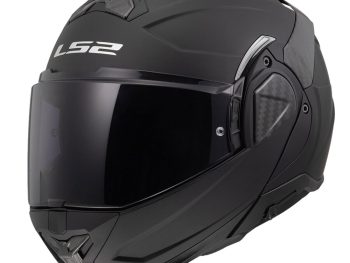 LS2 FF910 ADVANT II SOLID, MOTO ĶIVERE, melna matēta