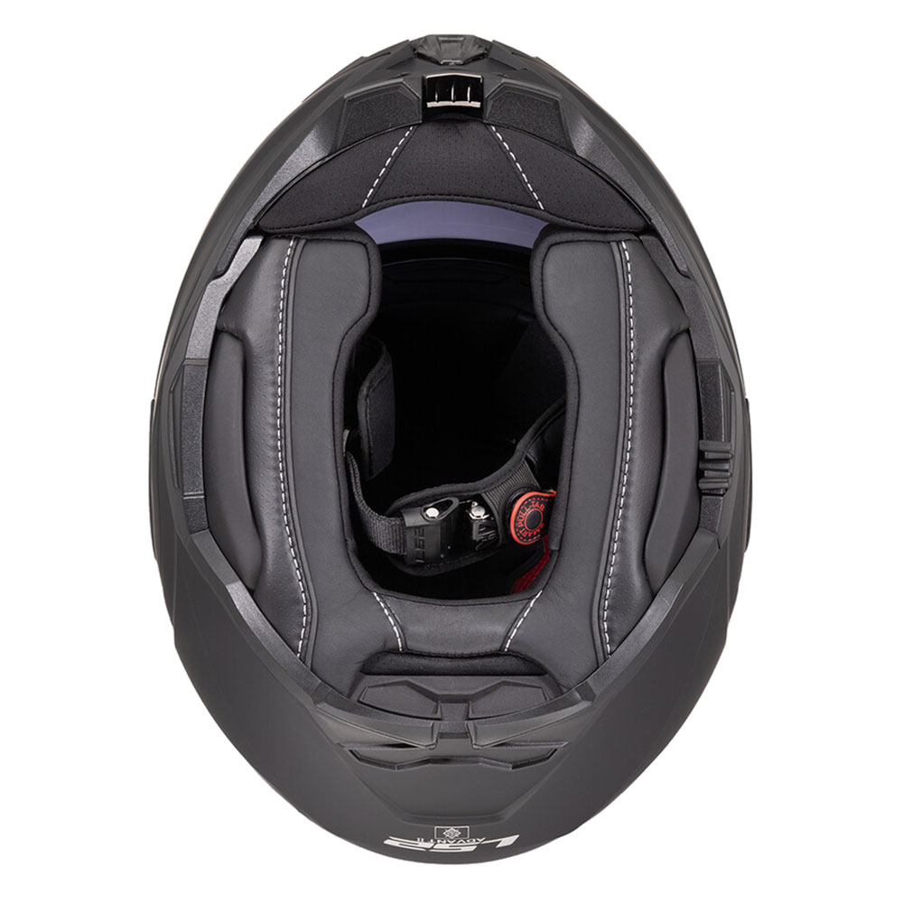 LS2 FF910 ADVANT II SOLID, MOTO ĶIVERE, melna matēta LS2 FF910 ADVANT II SOLID, MOTO ĶIVERE, melna matēta - Image 5