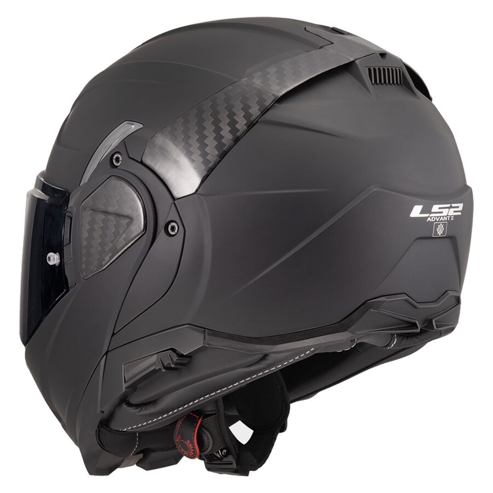LS2 FF910 ADVANT II SOLID, MOTO ĶIVERE, melna matēta LS2 FF910 ADVANT II SOLID, MOTO ĶIVERE, melna matēta - Image 6