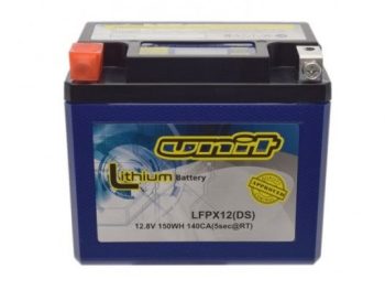 Akumulators moto litija 12V 144A , YTX12-BS (WTX12-BS) 150x85x132