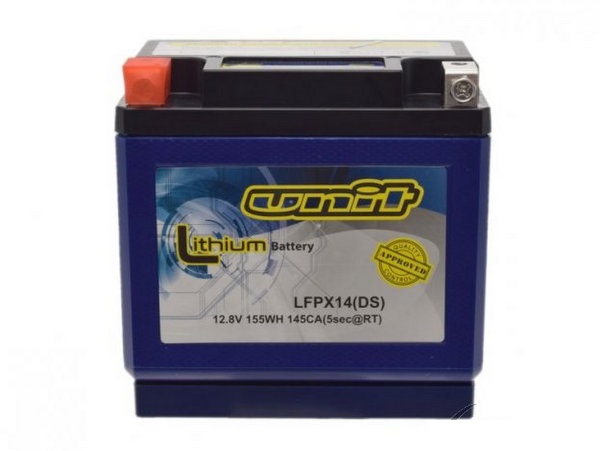 Akumulators moto litija 12V 144A , WTX14-BS (YTX14-BS) 150x85x147mm Akumulators moto litija 12V 144A , WTX14-BS (YTX14-BS) 150x85x147mm