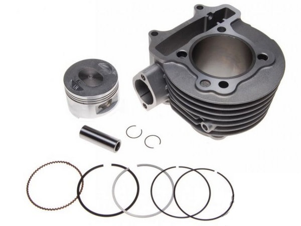 Cilindra komplekts 57,40mm priekš 4T GY6 150cc dzinēja Cilindra komplekts 57,40mm priekš 4T GY6 150cc dzinēja