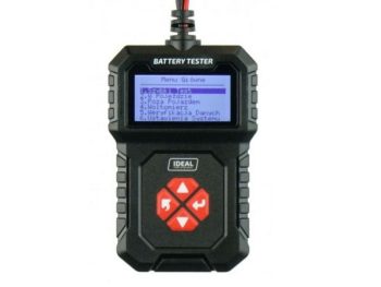 Akumulatora pārbaudes testeris, digitālais IDEAL BDT107