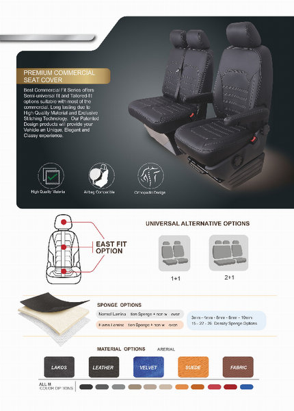 PREMIUM SĒDEKĻU PĀRKLĀJI MERCEDES VITO 2015-... PREMIUM SĒDEKĻU PĀRKLĀJI MERCEDES VITO 2015-... - Image 5