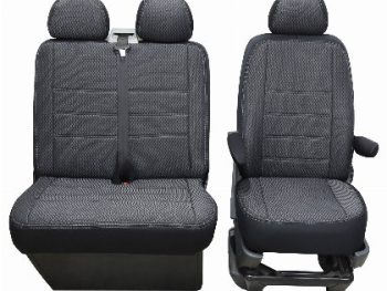 VOLKSWAGEN TRANSPORTER T-7 2016. GADA PREMIUM KLASES SĒDEKĻU PĀRKLĀJI