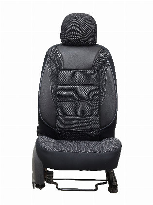 CLASSICO SĒDEKĻU PĀRKLĀJI MELNI/PELĒKI DIEGI CLASSICO SĒDEKĻU PĀRKLĀJI MELNI/PELĒKI DIEGI - Image 2
