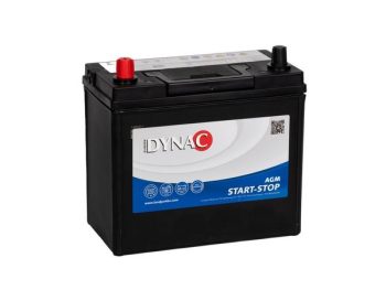 Akumulators DYNAC AGM 45Ah 340A Auxilliary (AGM) Backup & Specialist (Kreisais+) D54591