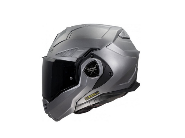 LS2 FF901 Advant X SOLID, MOTO ĶIVERE, matēta titāna LS2 FF901 Advant X SOLID, MOTO ĶIVERE, matēta titāna