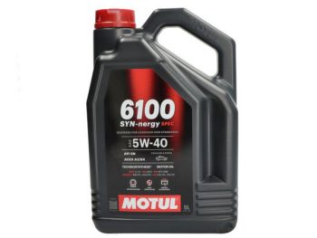 Motoreļļa 5W40 MOTUL 6100 SYN-NERGY SPEC 5L