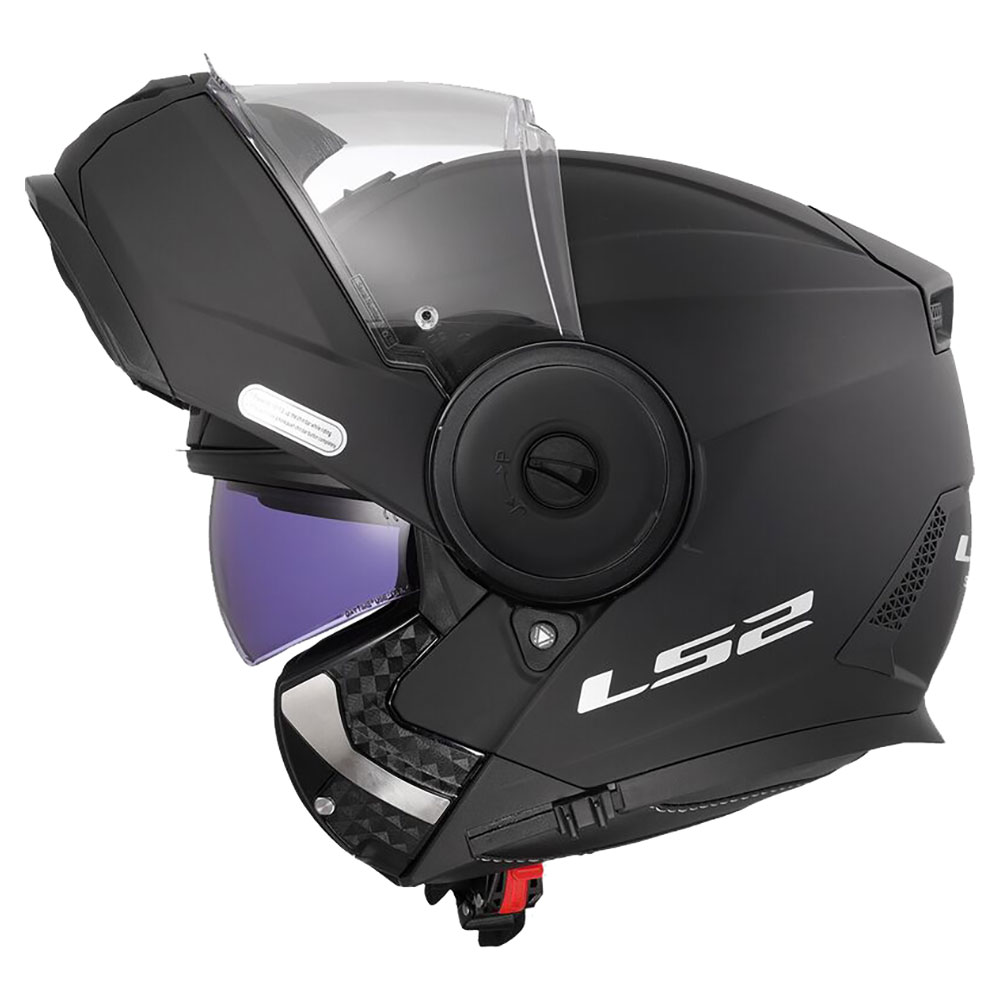 LS2 FF902 SCOPE II SOLID, MOTO ĶIVERE, melna matēta LS2 FF902 SCOPE II SOLID, MOTO ĶIVERE, melna matēta - Image 2