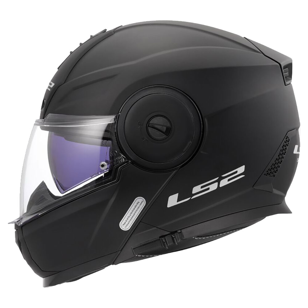 LS2 FF902 SCOPE II SOLID, MOTO ĶIVERE, melna matēta LS2 FF902 SCOPE II SOLID, MOTO ĶIVERE, melna matēta - Image 3
