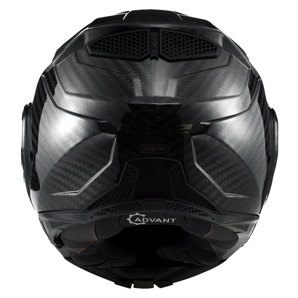 LS2 FF901 ADVANT X SOLID CARBON, MOTO ĶIVERE, melna spīdīga LS2 FF901 ADVANT X SOLID CARBON, MOTO ĶIVERE, melna spīdīga - Image 3