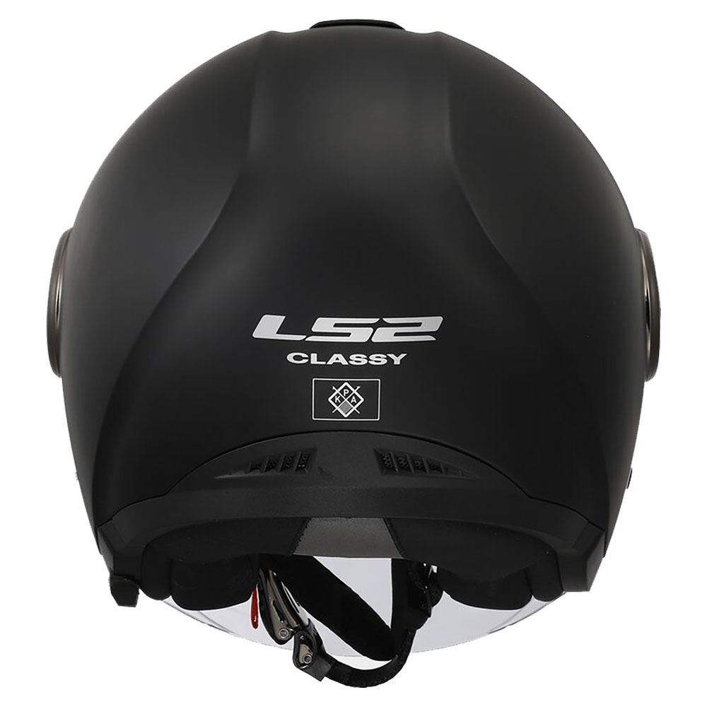 LS2 OF620 CLASSY SOLID, MOTO ĶIVERE, matēti melna LS2 OF620 CLASSY SOLID, MOTO ĶIVERE, matēti melna - Image 3