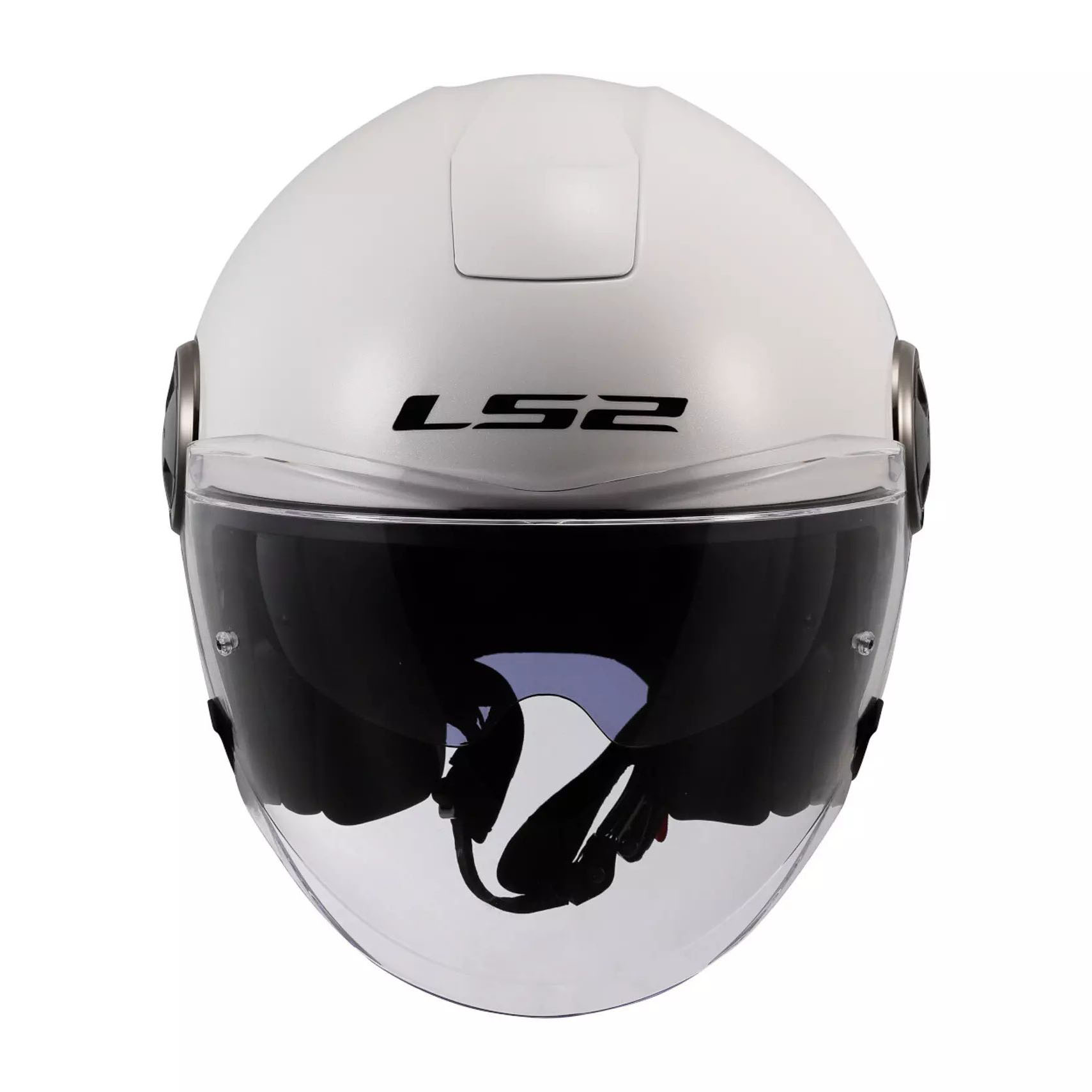 LS2 OF620 CLASSY SOLID, MOTO ĶIVERE, balta LS2 OF620 CLASSY SOLID, MOTO ĶIVERE, balta - Image 3