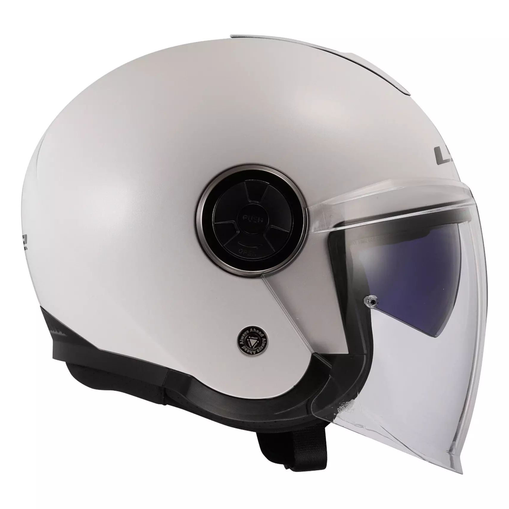 LS2 OF620 CLASSY SOLID, MOTO ĶIVERE, balta LS2 OF620 CLASSY SOLID, MOTO ĶIVERE, balta - Image 6