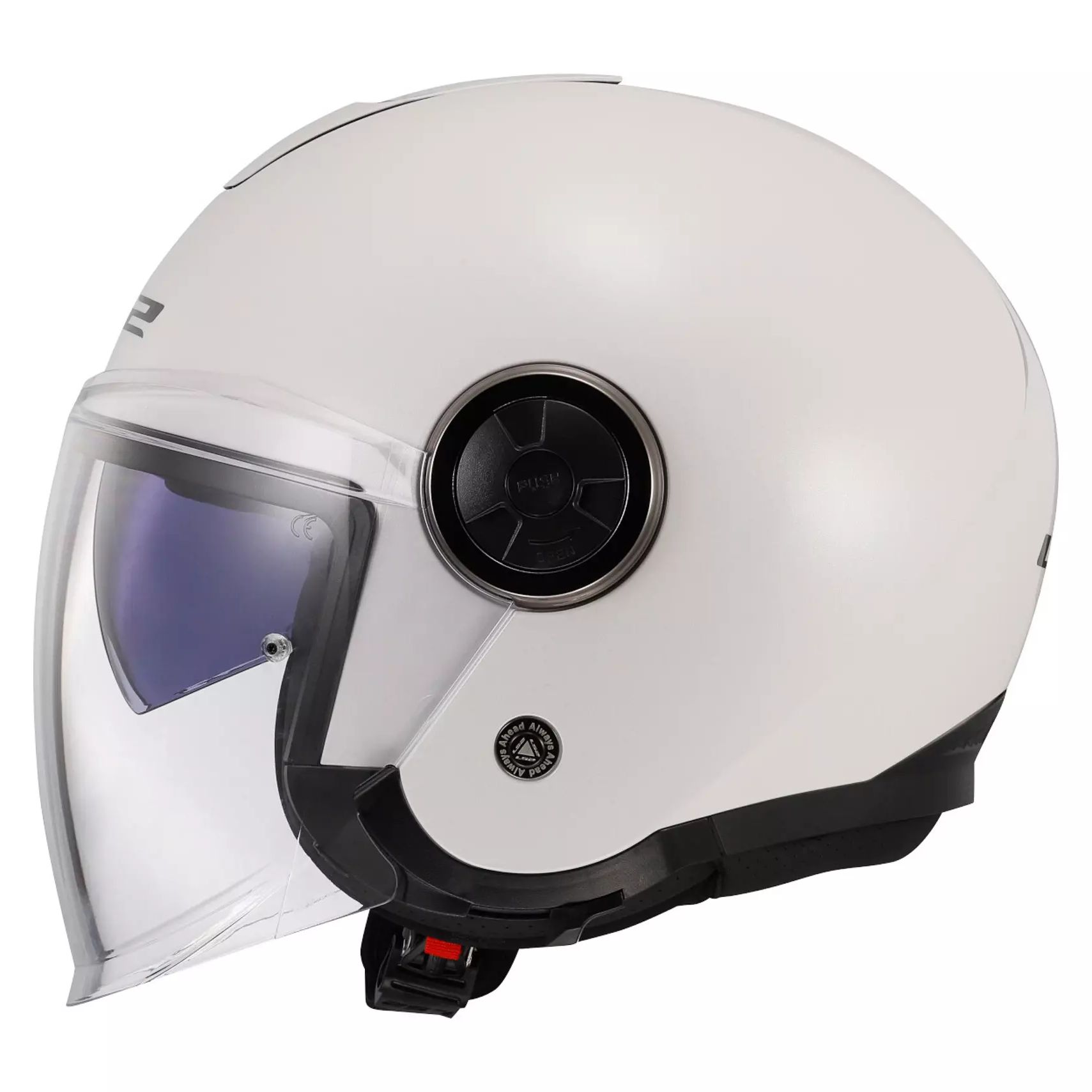 LS2 OF620 CLASSY SOLID, MOTO ĶIVERE, balta LS2 OF620 CLASSY SOLID, MOTO ĶIVERE, balta - Image 7