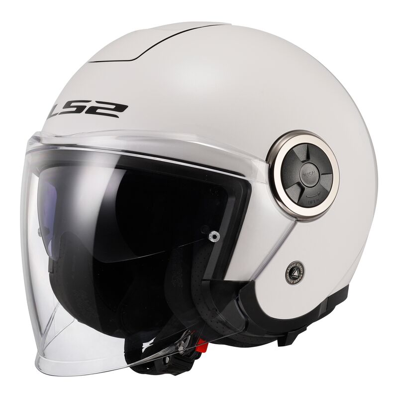 LS2 OF620 CLASSY SOLID, MOTO ĶIVERE, balta LS2 OF620 CLASSY SOLID, MOTO ĶIVERE, balta