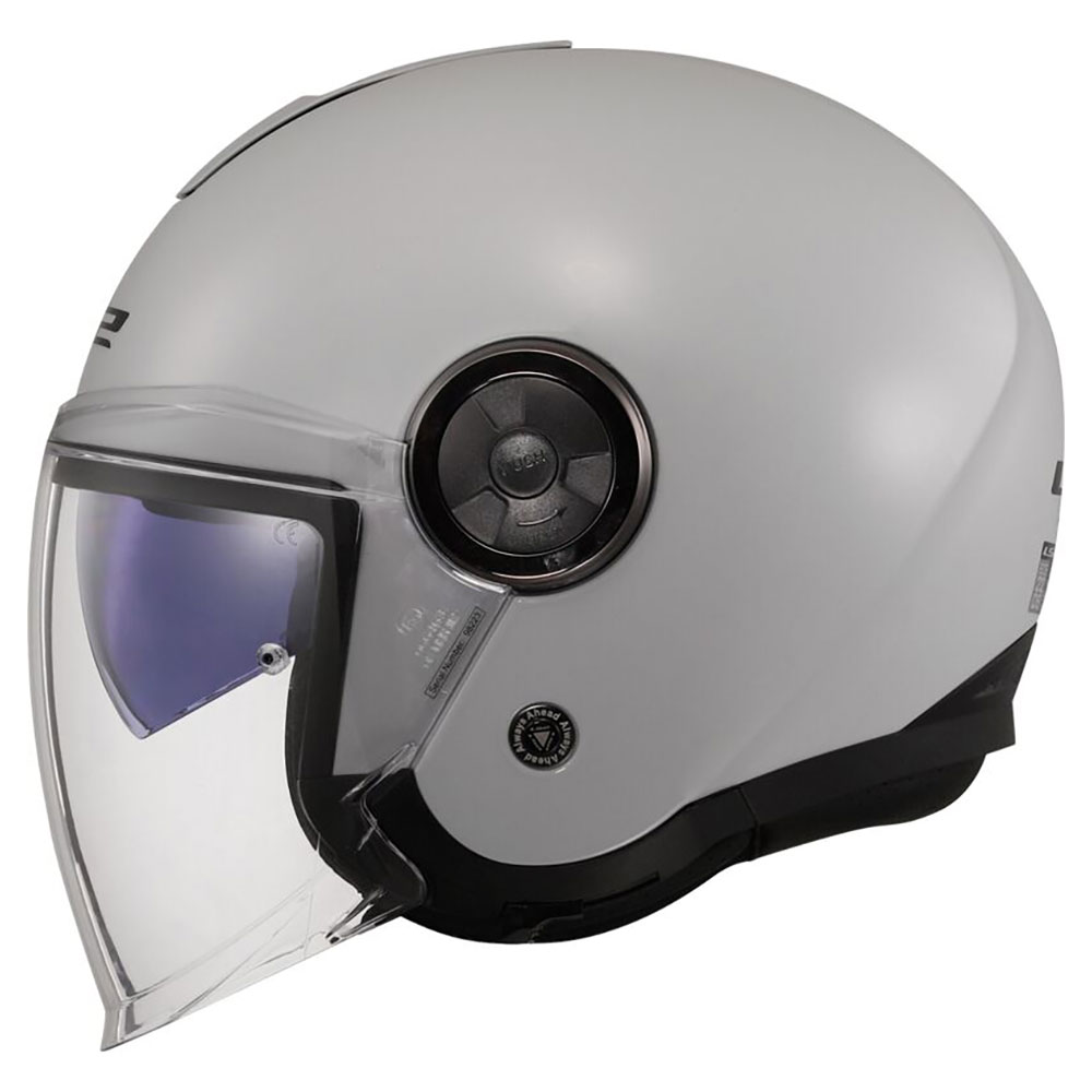 LS2 OF620 CLASSY SOLID, MOTO ĶIVERE, pērļu pelēka LS2 OF620 CLASSY SOLID, MOTO ĶIVERE, pērļu pelēka - Image 2