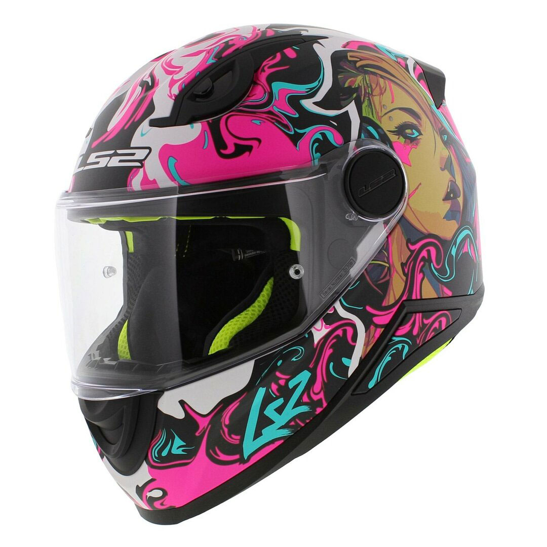 LS2 FF812 KID CYBERG, MOTO ĶIVERE, matēti violeta ciāna LS2 FF812 KID CYBERG, MOTO ĶIVERE, matēti violeta ciāna