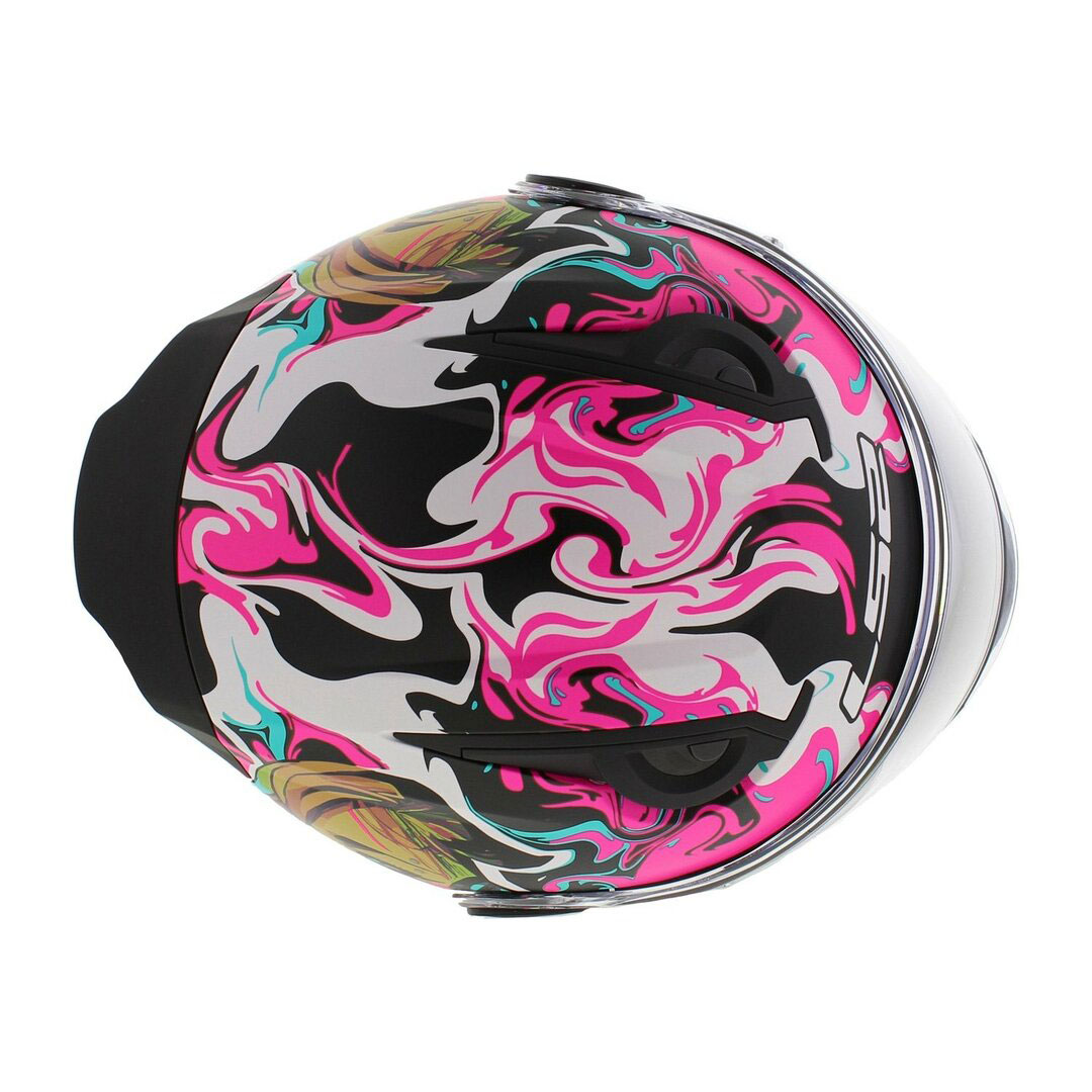 LS2 FF812 KID CYBERG, MOTO ĶIVERE, matēti violeta ciāna LS2 FF812 KID CYBERG, MOTO ĶIVERE, matēti violeta ciāna - Image 6