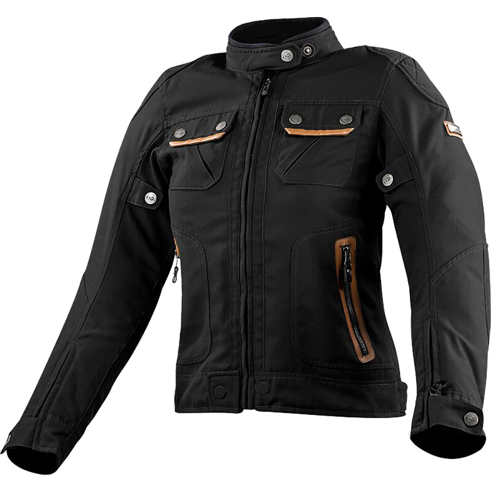 LS2 Bullet Lady sieviešu moto jaka - M, melna LS2 Bullet Lady sieviešu moto jaka - M, melna