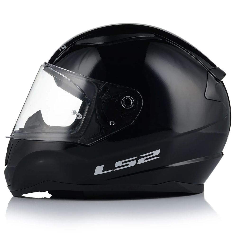 LS2 FF353 RAPID II SOLID, MOTO ĶIVERE, melna spīdīga LS2 FF353 RAPID II SOLID, MOTO ĶIVERE, melna spīdīga - Image 5