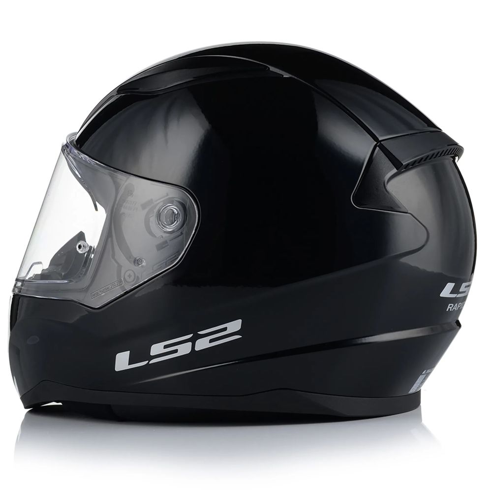 LS2 FF353 RAPID II SOLID, MOTO ĶIVERE, melna spīdīga LS2 FF353 RAPID II SOLID, MOTO ĶIVERE, melna spīdīga - Image 6