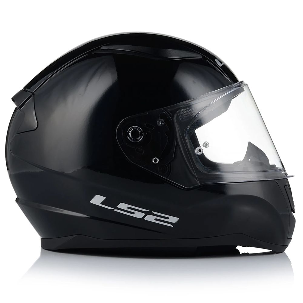 LS2 FF353 RAPID II SOLID, MOTO ĶIVERE, melna spīdīga LS2 FF353 RAPID II SOLID, MOTO ĶIVERE, melna spīdīga - Image 9