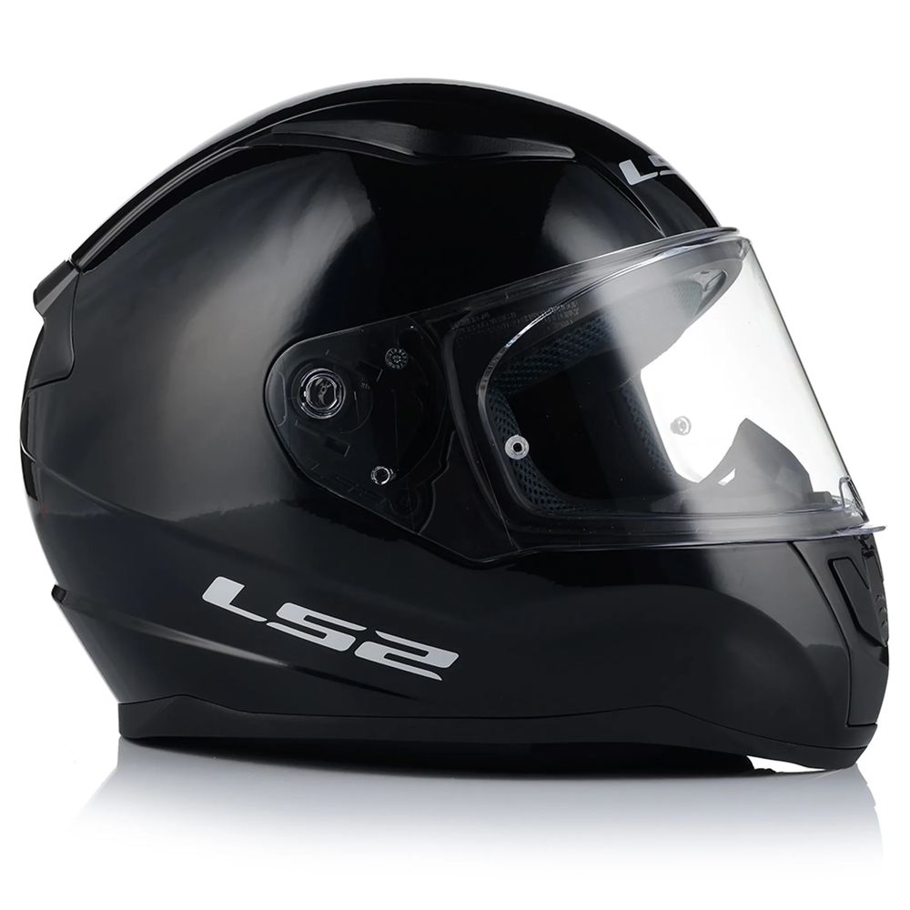 LS2 FF353 RAPID II SOLID, MOTO ĶIVERE, melna spīdīga LS2 FF353 RAPID II SOLID, MOTO ĶIVERE, melna spīdīga - Image 11