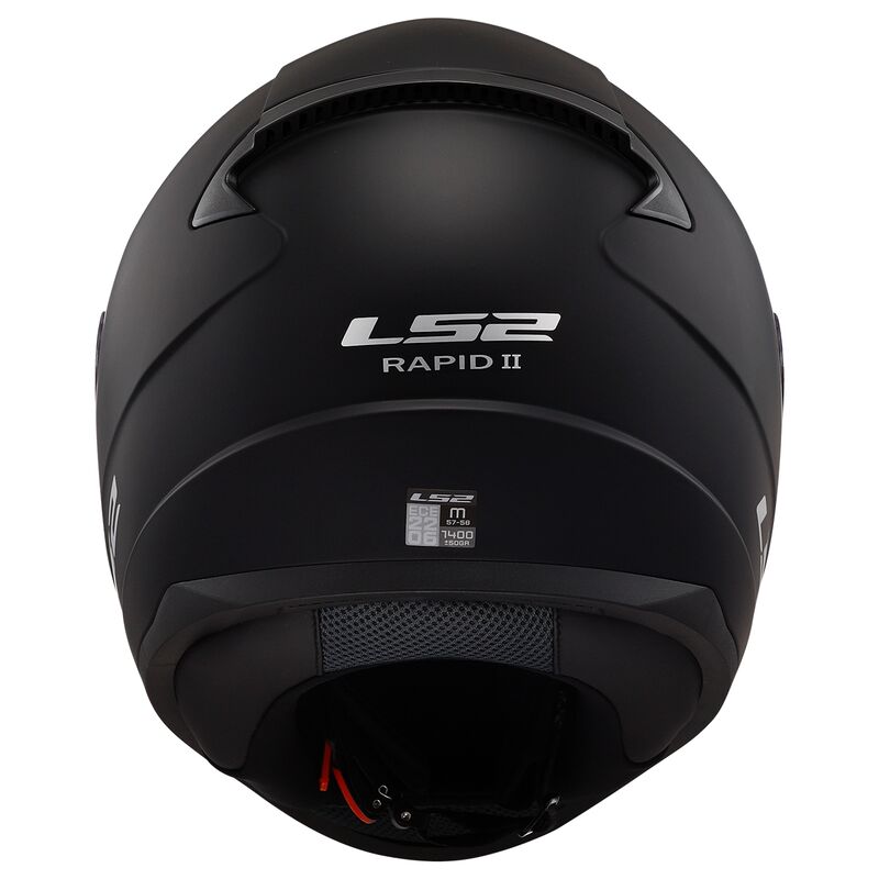 LS2 FF353 RAPID II SOLID, MOTO ĶIVERE, melna matēta LS2 FF353 RAPID II SOLID, MOTO ĶIVERE, melna matēta - Image 3