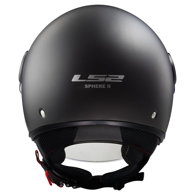 LS2 OF558 SPHERE II SOLID, MOTO ĶIVERE, melna matēta LS2 OF558 SPHERE II SOLID, MOTO ĶIVERE, melna matēta - Image 2