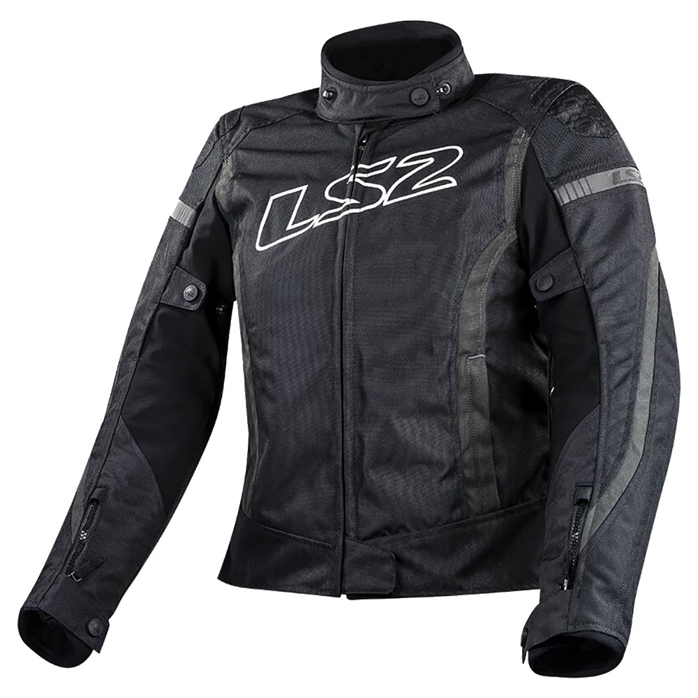 LS2 Gate Lady sieviešu moto jaka - 5XL, melns ar rozā LS2 Gate Lady sieviešu moto jaka - 5XL, melns ar rozā