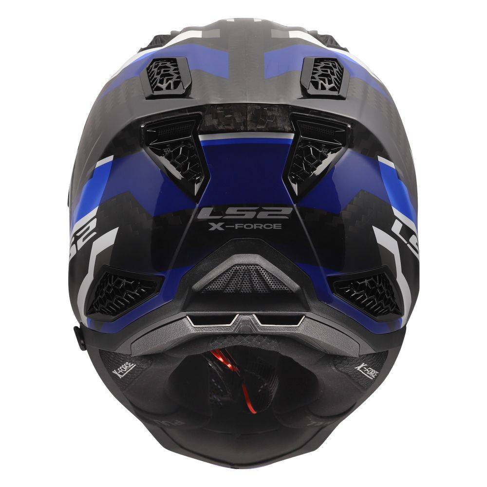 LS2 MX703 C X-FORCE PHANTOM, MOTO ĶIVERE, zils/ balts LS2 MX703 C X-FORCE PHANTOM, MOTO ĶIVERE, zils/ balts - Image 5
