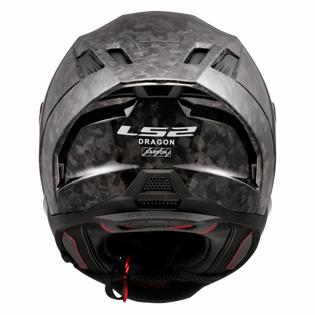 LS2 FF807 DRAGON FORGED, MOTO ĶIVERE, spīdīga Carbon LS2 FF807 DRAGON FORGED, MOTO ĶIVERE, spīdīga Carbon - Image 4