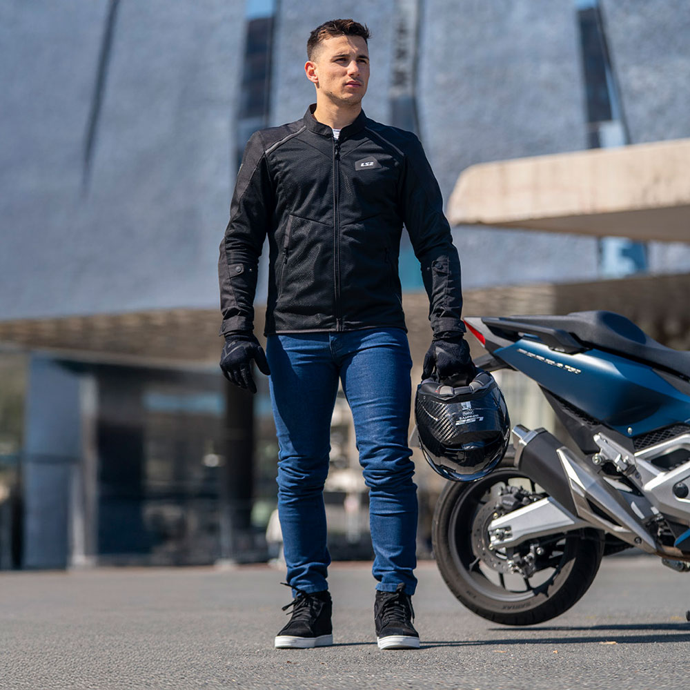 LS2 Stone vīriešu moto džinsi - zilai LS2 Stone vīriešu moto džinsi - zilai - Image 7