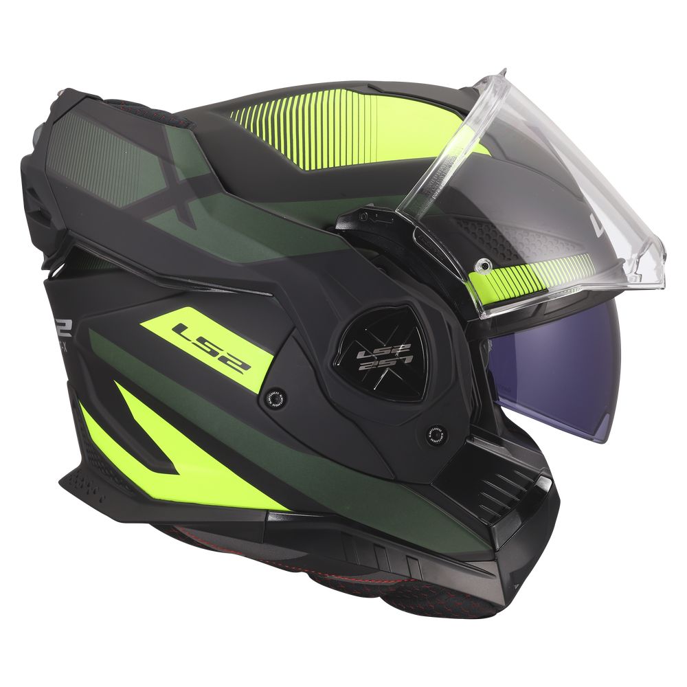 LS2 FF901 ADVANT X NOVA, MOTO ĶIVERE, melna dzeltenzaļa LS2 FF901 ADVANT X NOVA, MOTO ĶIVERE, melna dzeltenzaļa - Image 3